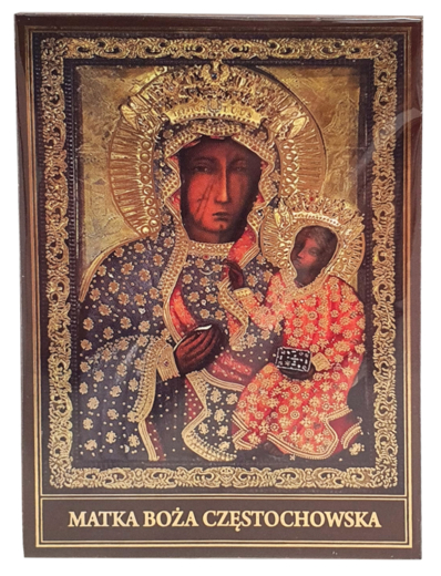 Ikonka z Matką Bożą Częstochowską