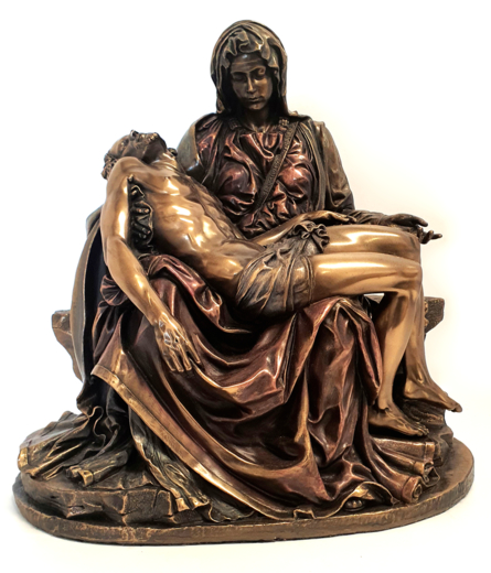 Figura Michał Anioł z Pieta (zdjęcie z krzyża)