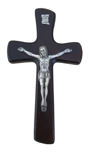 Krzyżyk drewniany ciemny (dwa wzory)