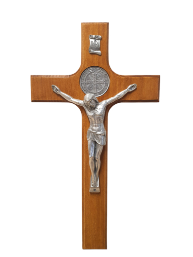 Krzyż duży drewniany 