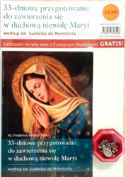 33-dniowe przygotowanie do zawierzenia się w duchową niewolę Maryi + Łańcuszek na rękę z Cudownym Medalikiem GRATIS
