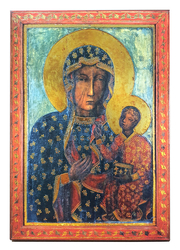 Ikona Matka Boża Częstochowska duża