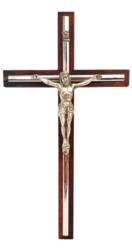 Krzyż drewniany Jezus Chrystus