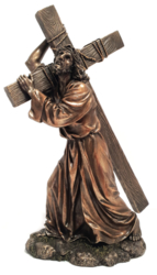  Figura Jezus niosący krzyż