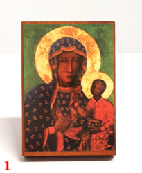 Obrazek Matka Boża Częstochowska (drewno olchowe) -kilka wzorów